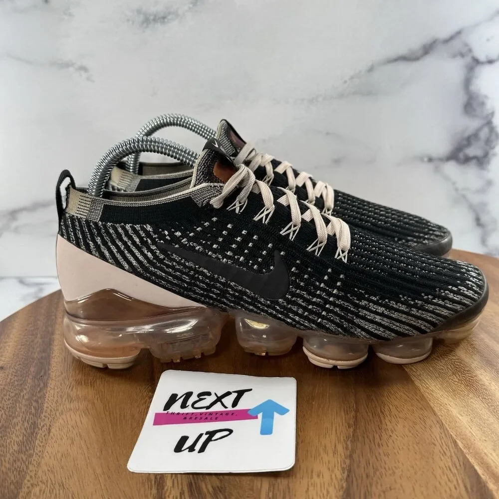 Womens size 8-Nike Air VaporMax FlyKnit 3 ‘Pink Rose’ Sneakers CU4748-001 nby - Picture 4 of 10